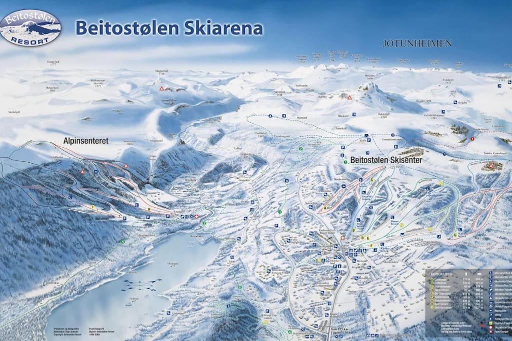 Peaceful Oasis. Panoramic Forest- & Mountain View. Sauna. Beitostolen Exterior foto